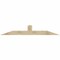 Ekena Millwork Portland Rough Sawn Timber Gable Bracket, Douglas Fir, 84"W x 14"H x 6"D x 6"F, 4/12 Pitch GBW084X14X0606POR00RDF - alternate 1